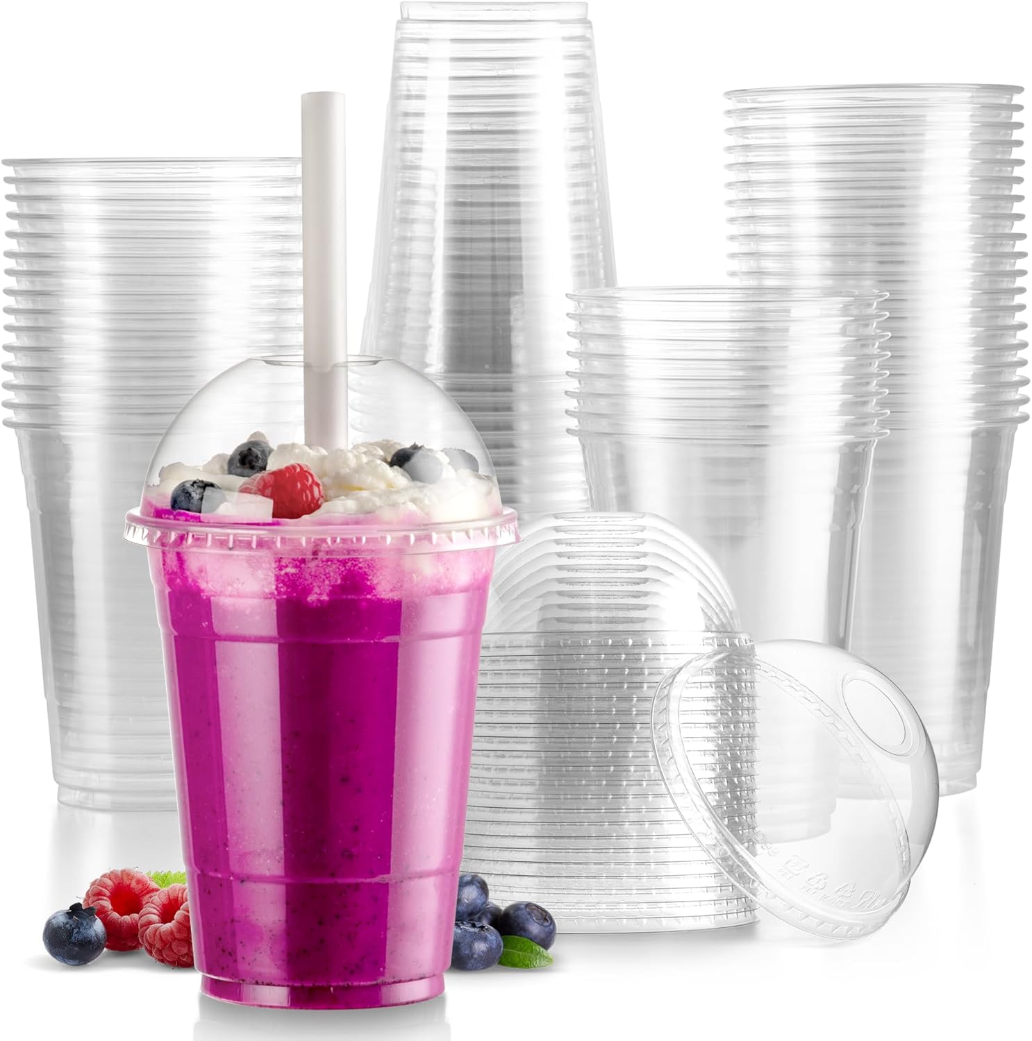 Transparente Plastikbecher mit – Plastic Dome Clear Bewertung und Preis