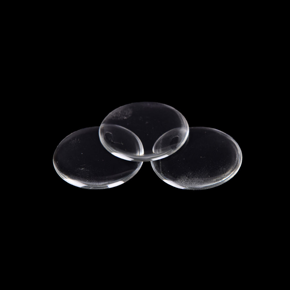 100 stücke/blatt 25mm Runde Do – Plastic Dome Clear Bewertung und Preis